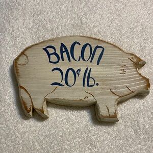 Pig Bacon Decor